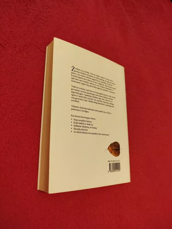 Žodžio galioje mirtis ir gyvenimas - Joyce Meyer, knyga 6