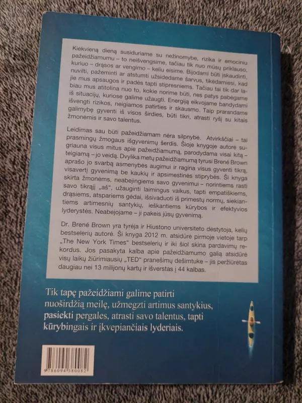 Didi drąsa. Kaip sprendimas būti pažeidžiamu keičia mūsų gyvenimą - Brene Brown, knyga 3
