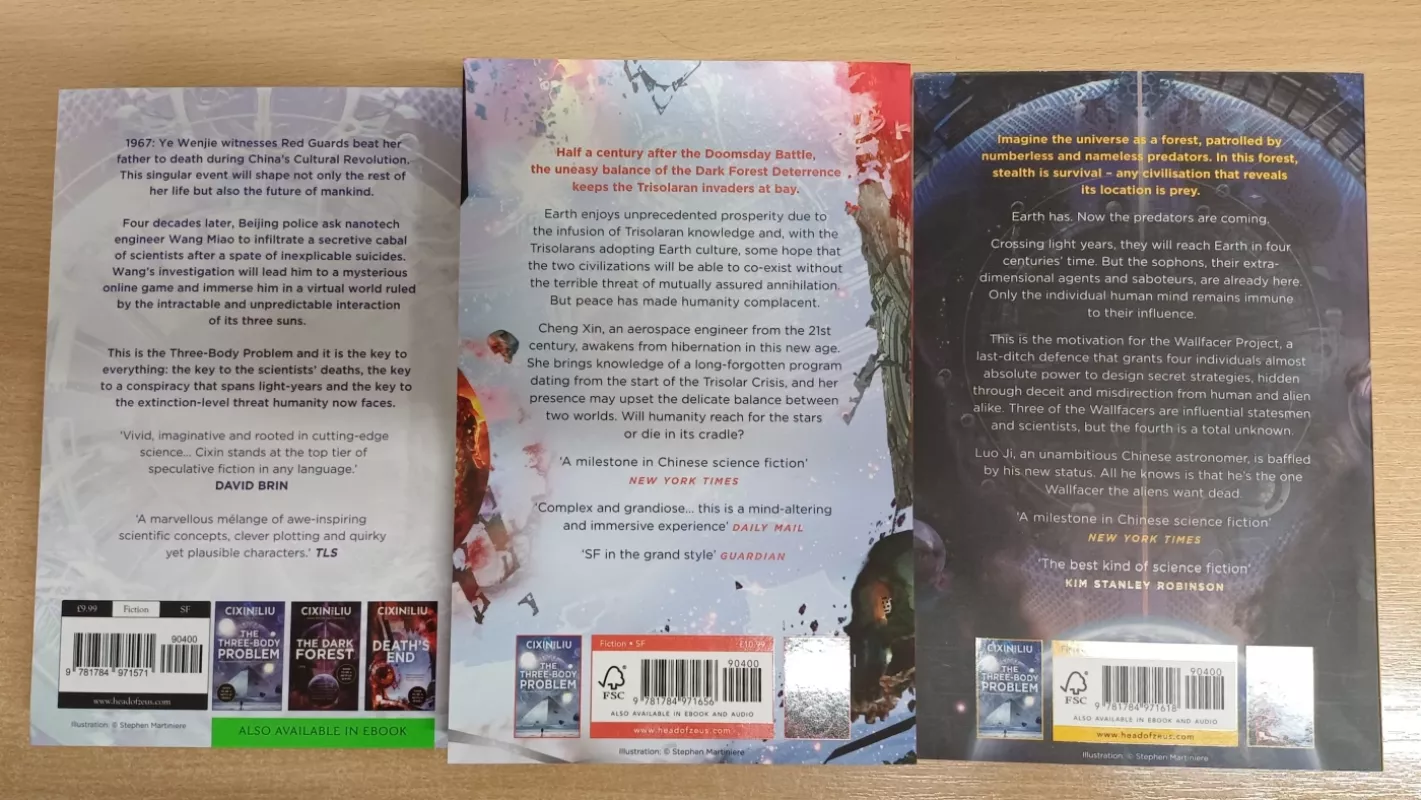 The Three Body Problem trilogija - Cixin Liu, knyga 3