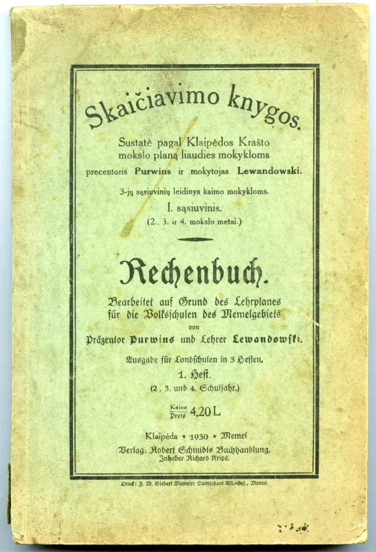 Skaičiavimo knygos - Purwins ir Lewandowski, knyga 2