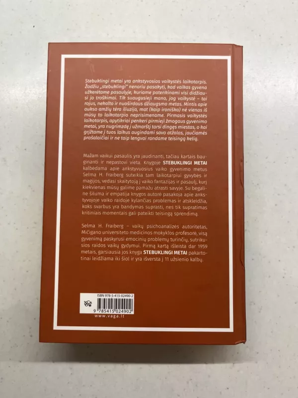 Stebuklingi metai: kaip suprasti ir įveikti ankstyvosios vaikystės sunkumus - Selma H. Fraiberg, knyga 3