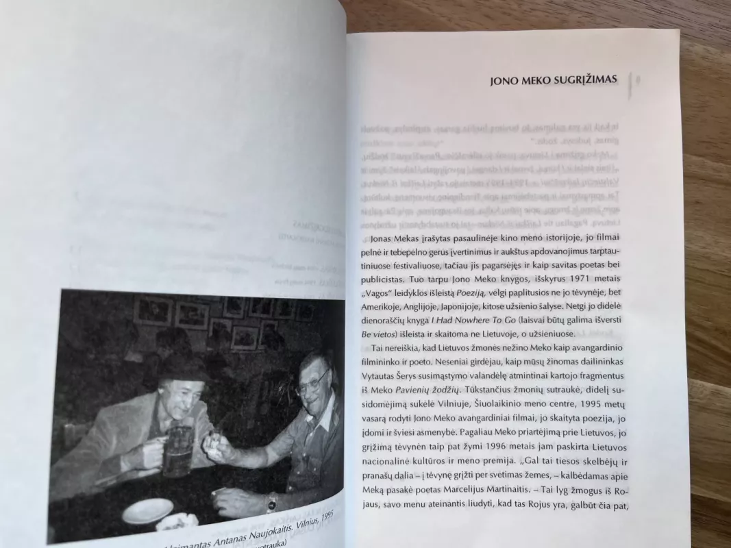 Laiškai iš Niekur - Jonas Mekas, knyga 6