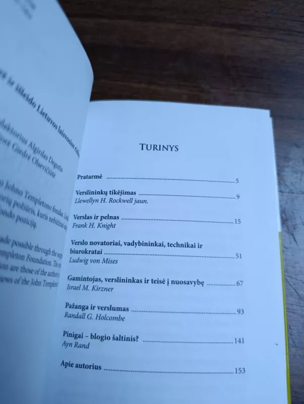 verslininko vaidmuo - Autorių Kolektyvas, knyga 5