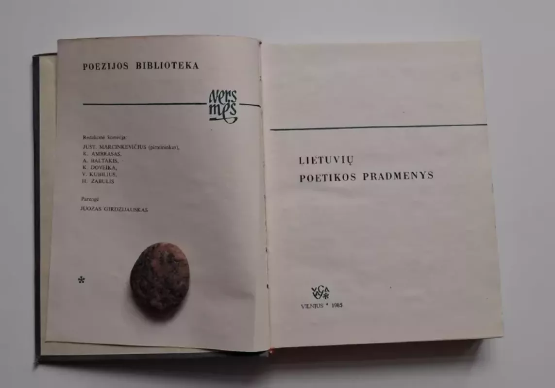 Lietuvių poetikos pradmenys - Juozas Girdzijauskas, knyga 3