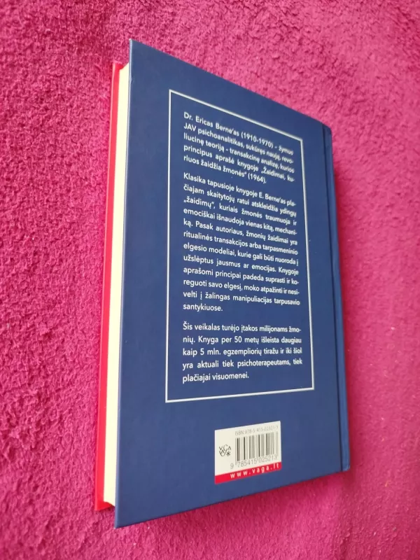 Žaidimai kuriuos žaidžia žmonės - Eric Berne, knyga 5