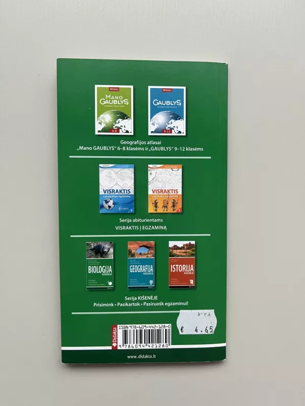 Biologija kišenėje. Prisimink, pasikartok, pasiruošk egzaminui! - Renaldas Čiužas, Jolanta Martinionienė, Pranė Stankevičienė, knyga 3