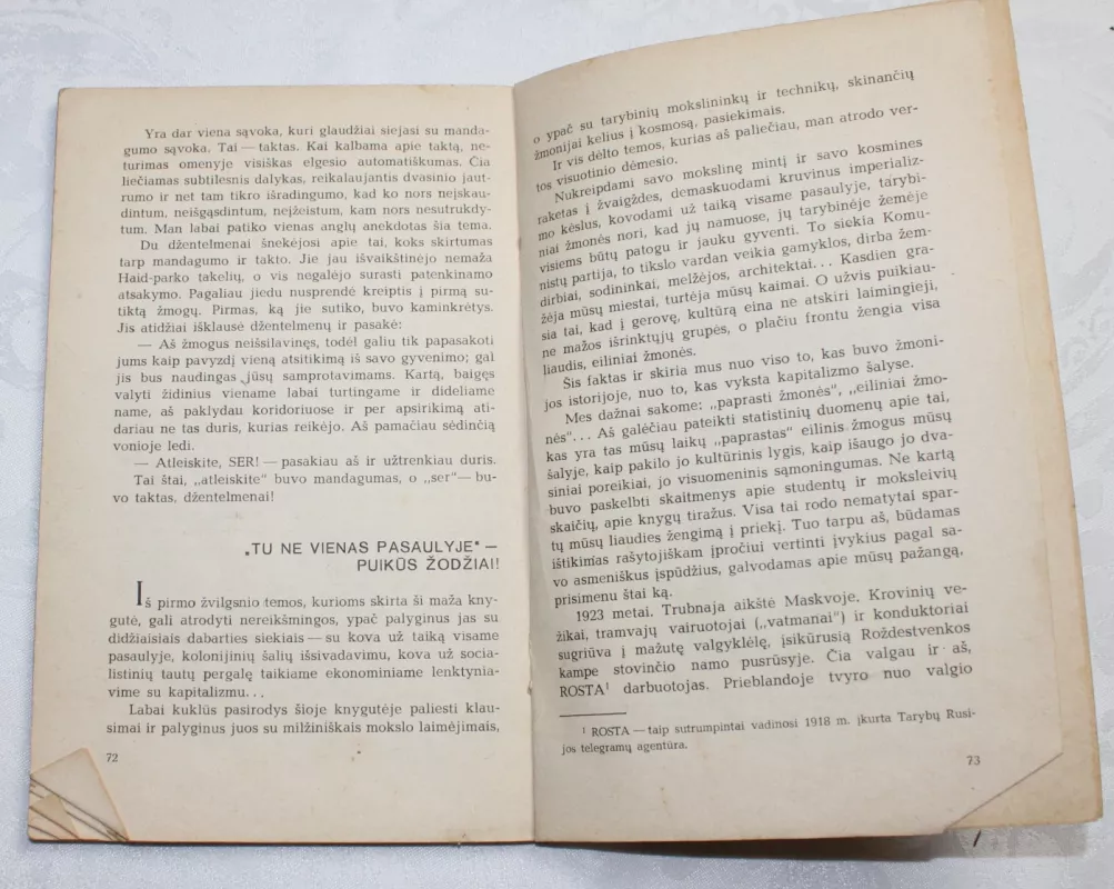 Tu ne vienas pasaulyje - Borisas Agapovas, knyga 5