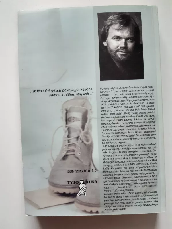 Sofijos pasaulis - Jostein Gaarder, knyga 3