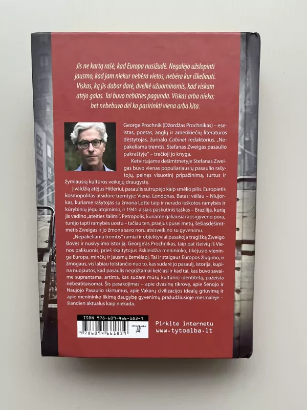 Nepakeliama tremtis: Stefanas Zweigas pasaulio pakraštyje - George Prochnik, knyga 3