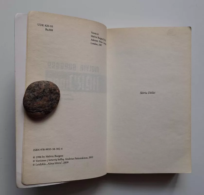 Heroinas - Melvin Burgess, knyga 3