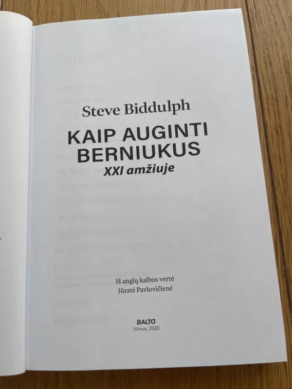 Kaip auginti berniukus  XXI amžiuje - Steve Biddulph, knyga 4