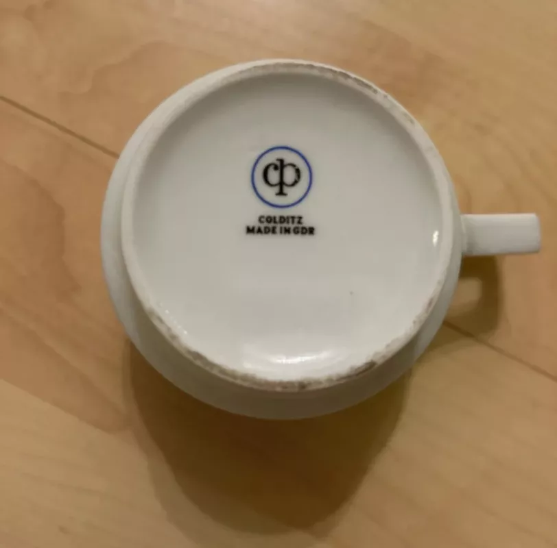 Vintage Colditz keraminis puodelis - , namai ir interjeras 5