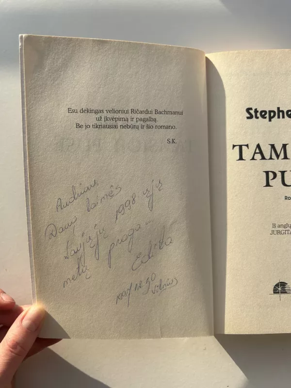 Tamsioji pusė (6) - Stephen King, knyga 5