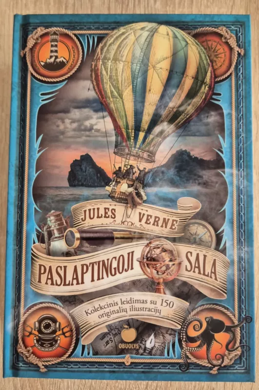 PASLAPTINGOJI SALA - Žiulis Vernas, knyga 2