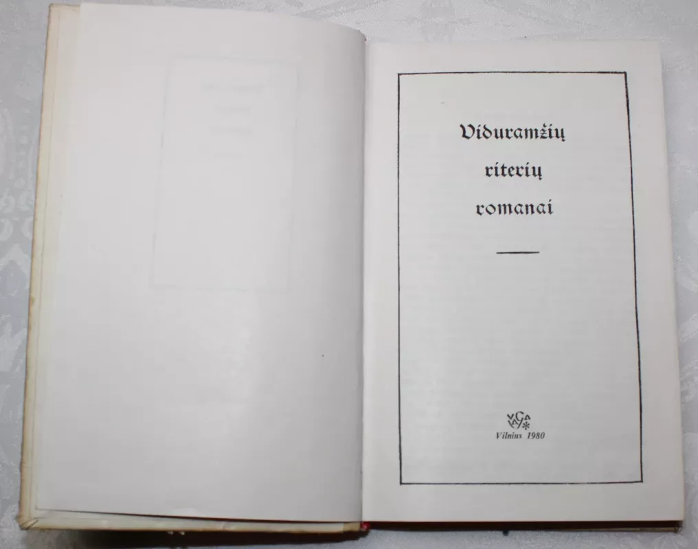 Viduramžių riterių romanai - Tomas Meloris, knyga 3
