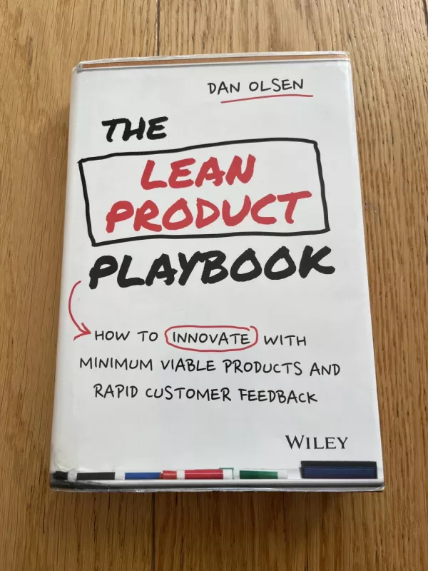 The Lean Product Playbook - Dan Olsen, knyga 2