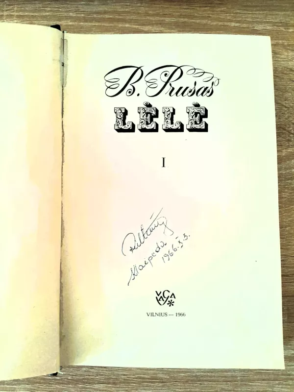 Lėlė (2 tomai) - Boleslovas Prūsas, knyga 5