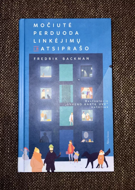 Močiutė perduoda linkėjimų ir atsiprašo - Fredrik Backman, knyga 2