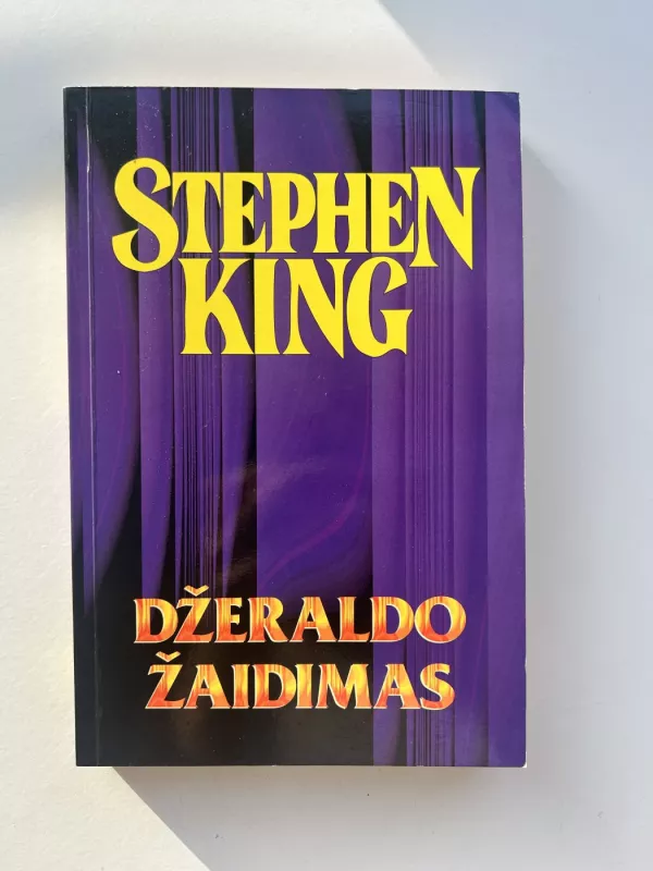 Džeraldo žaidimas - Stephen King, knyga 2
