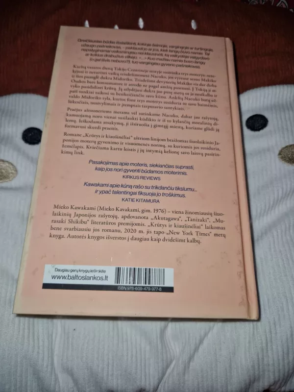 Krūtys ir kiaušinėliai - Mieko Kawakami, knyga 5