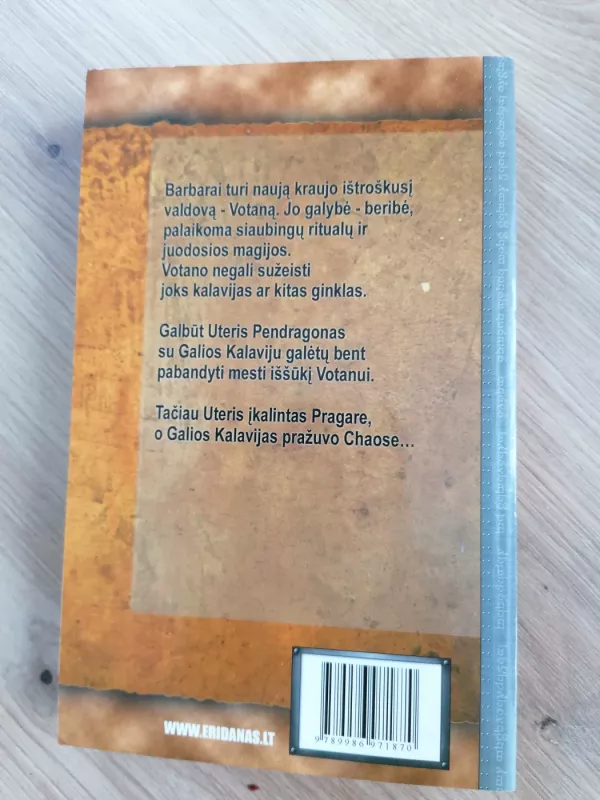 Paskutinis Galios Kalavijas (404) - David Gemmell, knyga 5