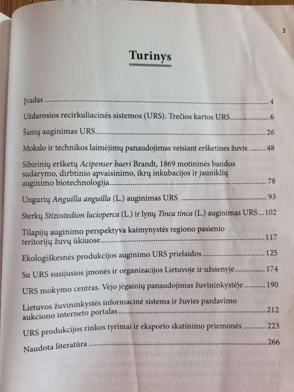 Apytakinės žuvų auginimo sistemos - Autorių Kolektyvas, knyga 3