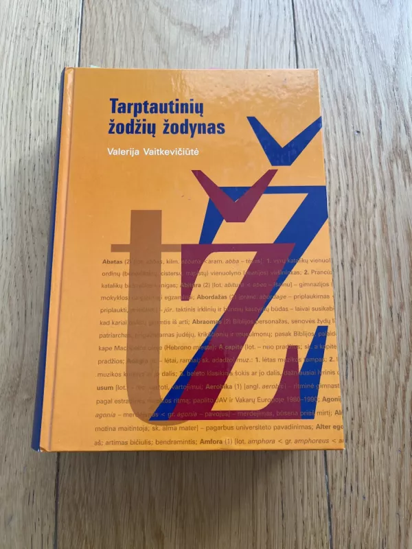 Tarptautinių žodžių žodynas - Valerija Vaitkevičiūtė, knyga 2
