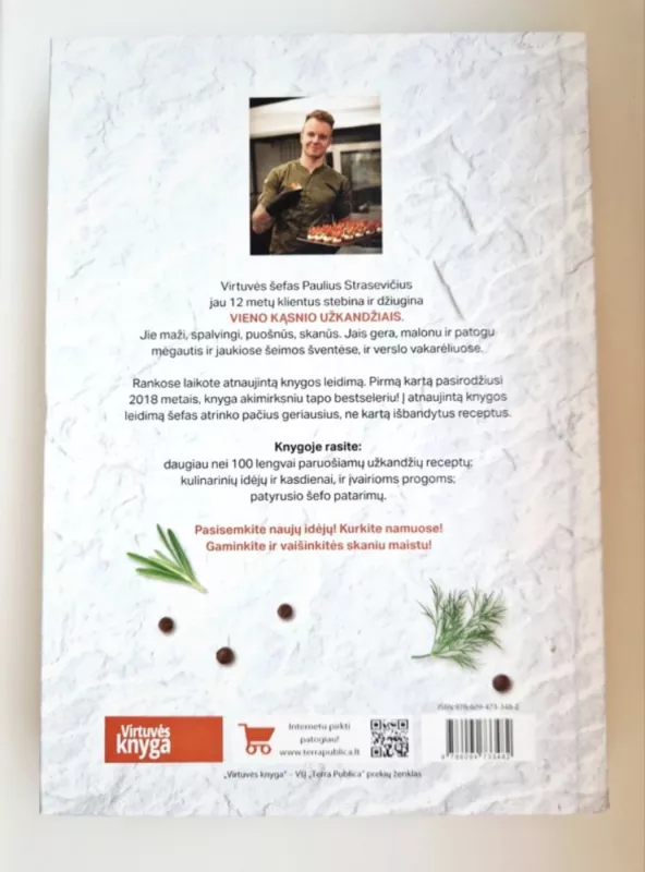 Vieno kąsnio užkandžiai - Paulius Strasevičius, knyga 3