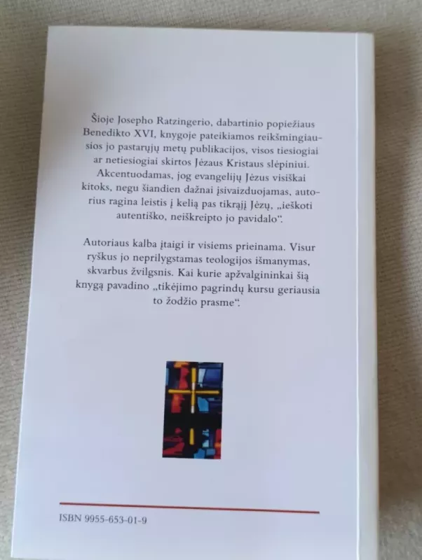 Pakeliui pas Jėzų Kristų -  Benediktas XVI, knyga 3