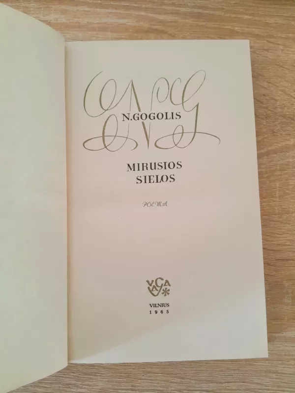 Mirusios sielos - Nikolajus Gogolis, knyga 3