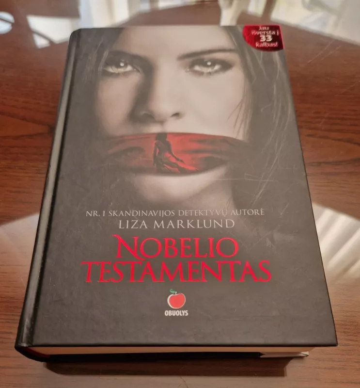 Nobelio testamentas - Liza Marklund, knyga 2