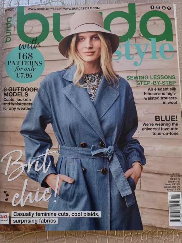 Burda 2023/11 style - Burda, knyga 2