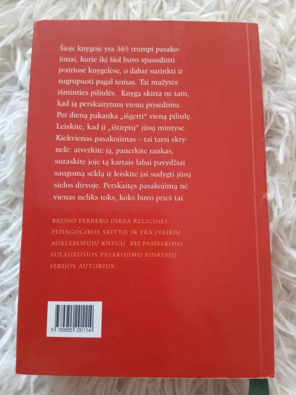 365 trumpi pasakojimai sielai - Bruno Ferrero, knyga 3