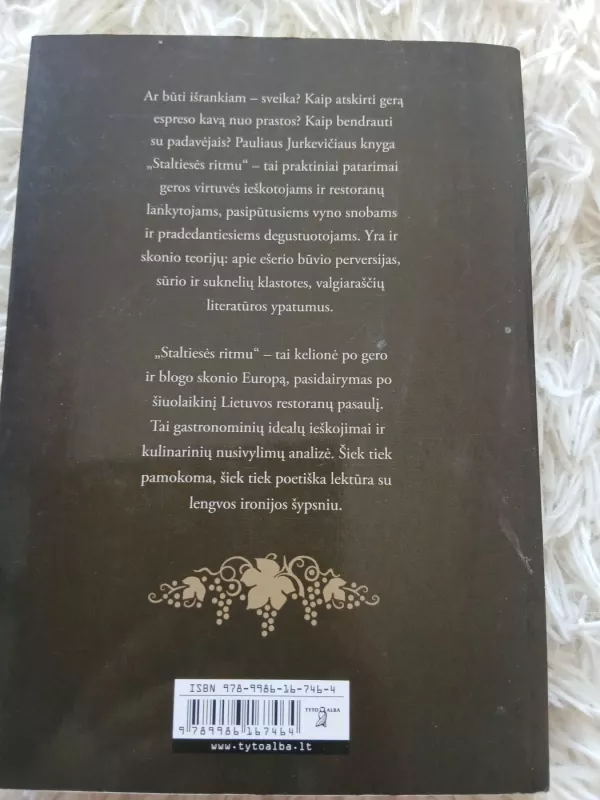 Staltiesės ritmu - Saulius Jurkevičius, knyga 3