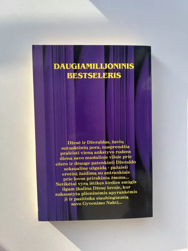 Džeraldo žaidimas - Stephen King, knyga 4