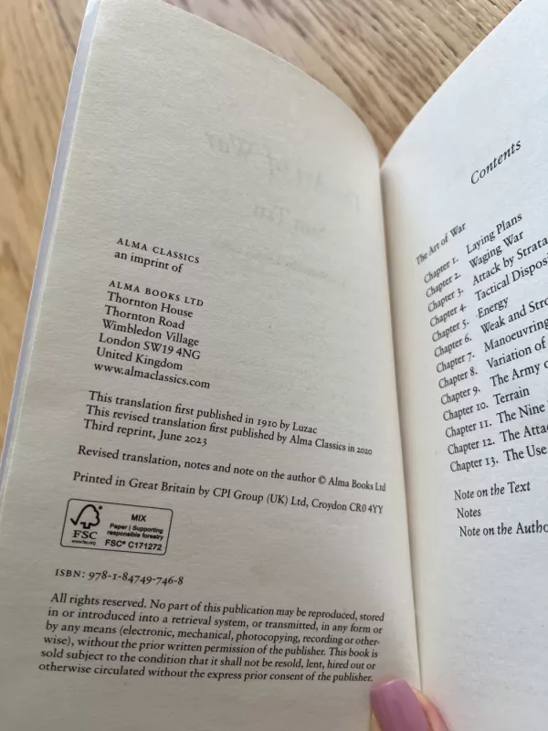 The art of war - Sun Tzu, knyga 3