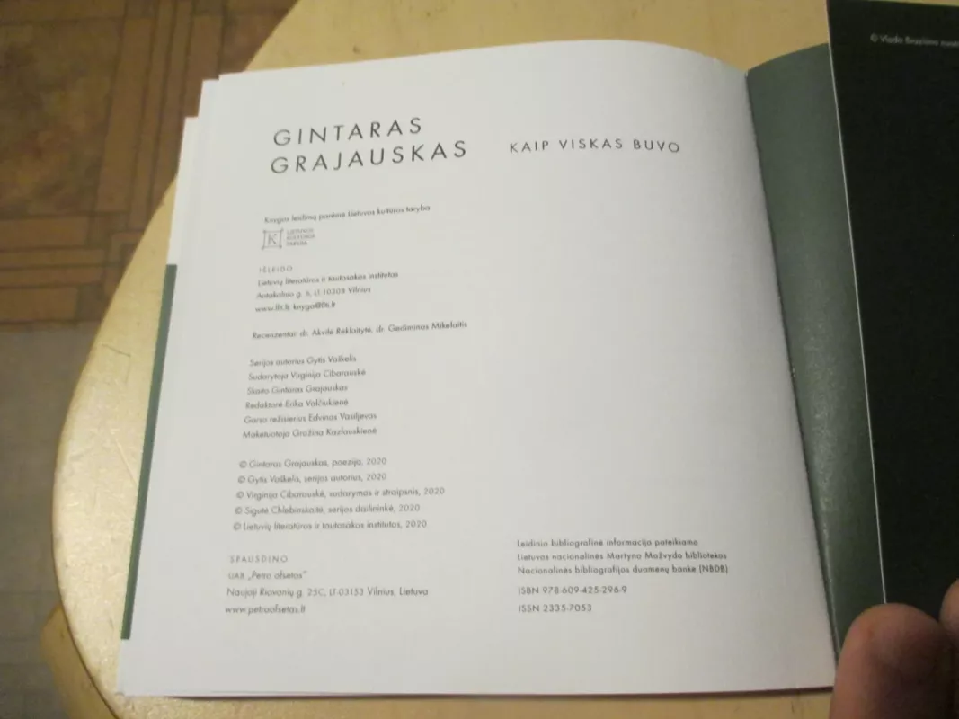 Kaip viskas buvo - Gintaras Grajauskas, knyga 6