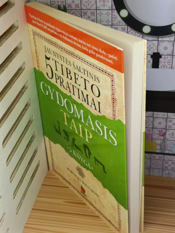 5 Tibeto pratimai (5 knyga). Gydomasis TAIP - Maruscha Magyarosy, knyga 4