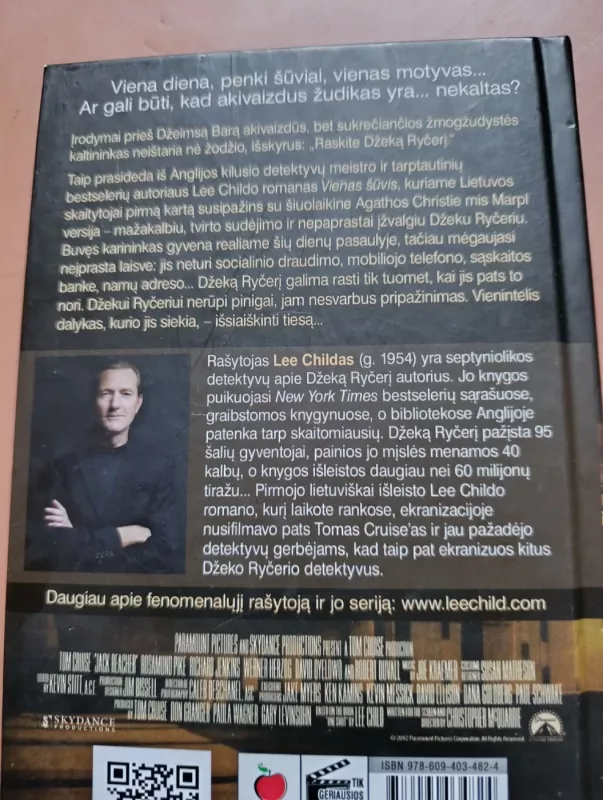 Vienas šūvis - Li Čaild (Lee Child), knyga 4