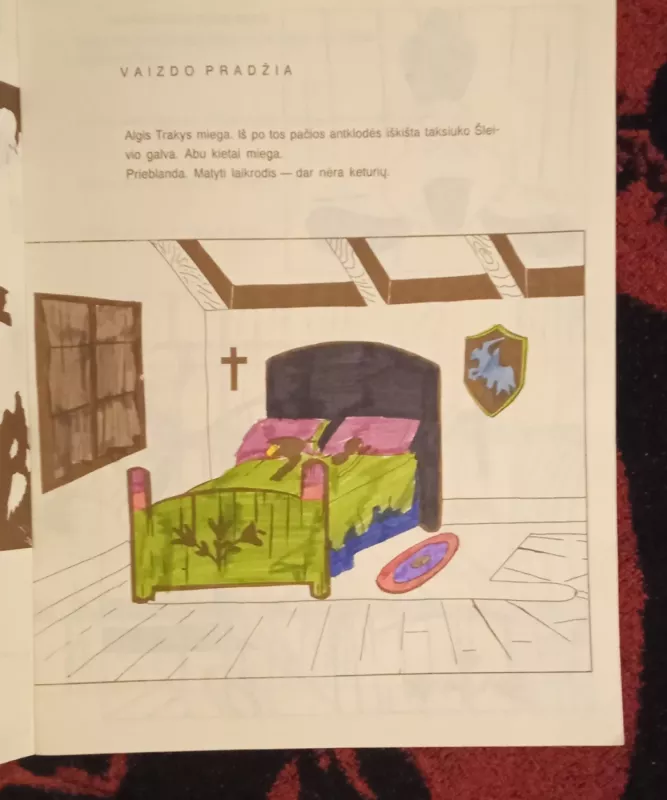 Algis Trakys ir Taksiukas Šleivys. Kova su gaidžiu - A. Gustaitis, knyga 4