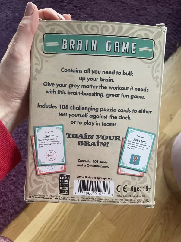Brain Games - , stalo žaidimas 3