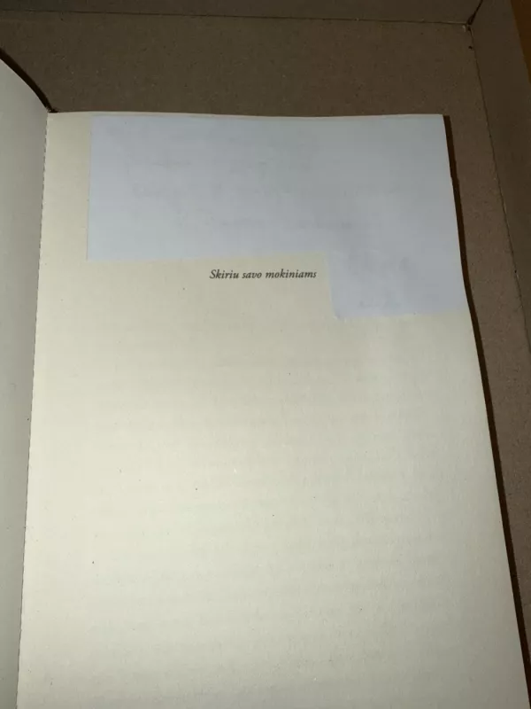 Mokytojas - Karolis Klimas, knyga 4