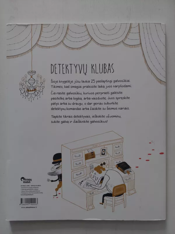 Detektyvų klubas. 25 paslaptingi galvosūkiai - Victor Escandell, knyga 3
