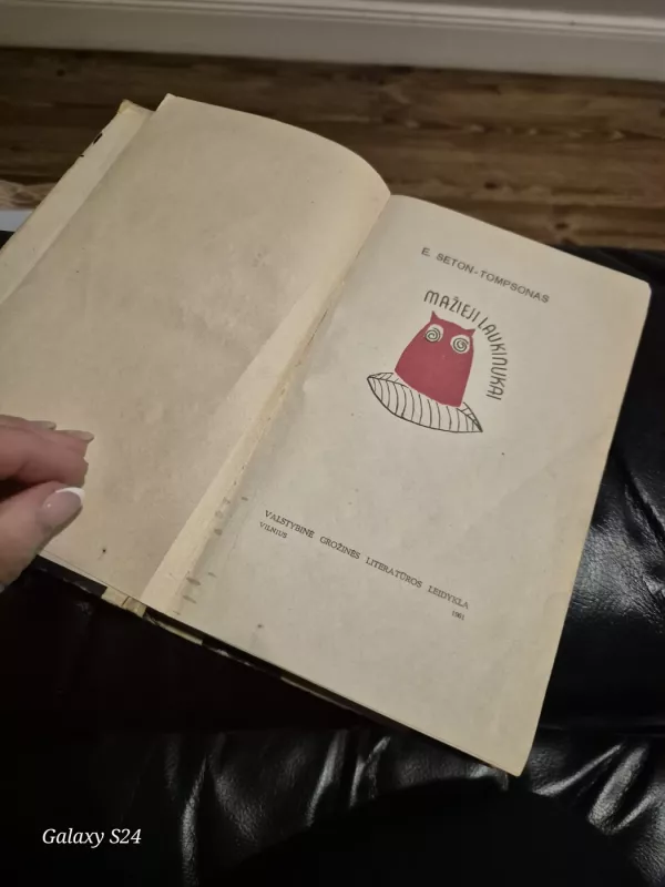 Mažieji laukinukai - E. Seton-Tompsonas, knyga 5