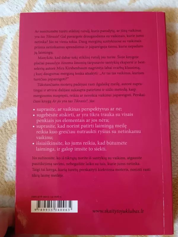 Ar jis yra tas tikrasis? - Mira Kirshenbaum, knyga 3