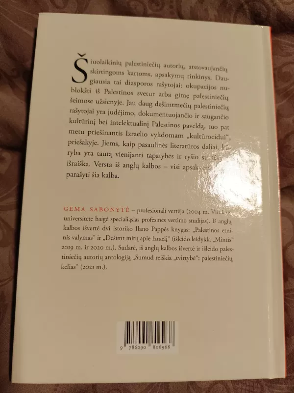 Dešimt palestiniečių apsakymų - Sudarė ir iš anglų kalbos vertė G .Sabonytė, knyga 3