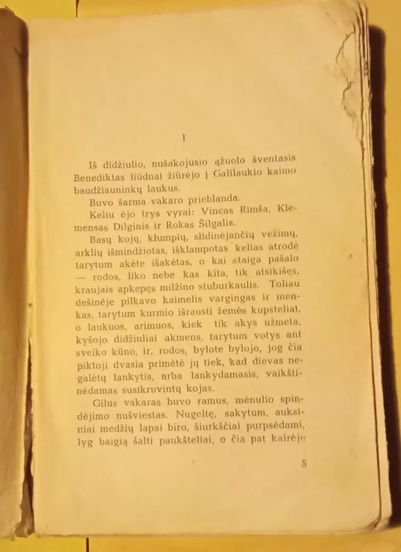 Baudžiauninkai - J. Marcinkevičius, knyga 3