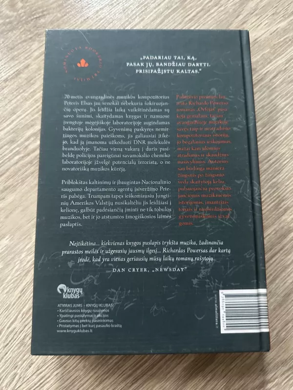 Orfėjas - Richard Powers, knyga 3