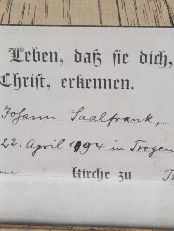 Konfirmacijos 1907m pazymejimas - , namai ir interjeras 5
