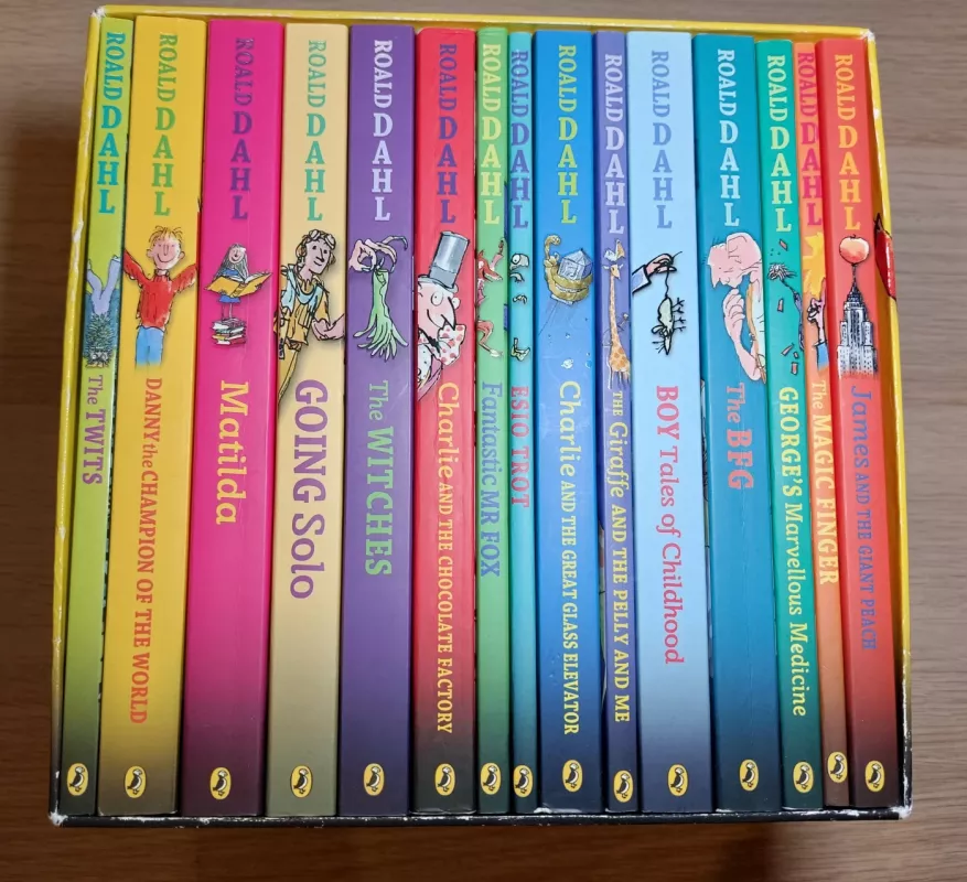 Roald Dahl Collection - 15 Paperback Book Boxed Set Collection - Roald Dahl, knyga 6